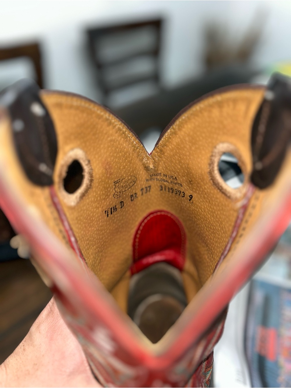 Justin Cowboy Boots - Picture 8 of 16